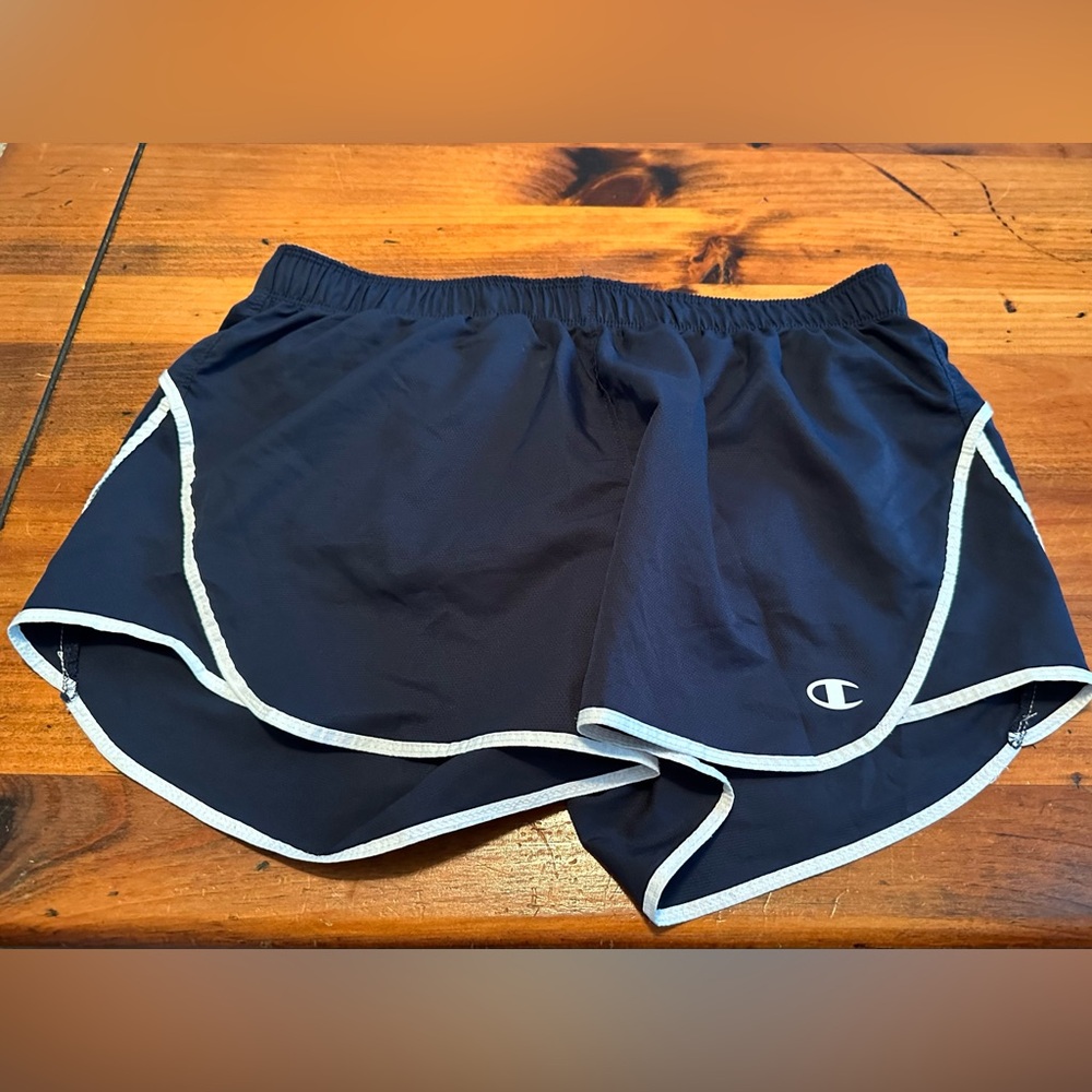 Champion athletic shorts. Dark blue. Size Medium Great condition